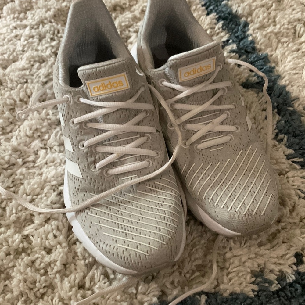 Adidas sneakers.